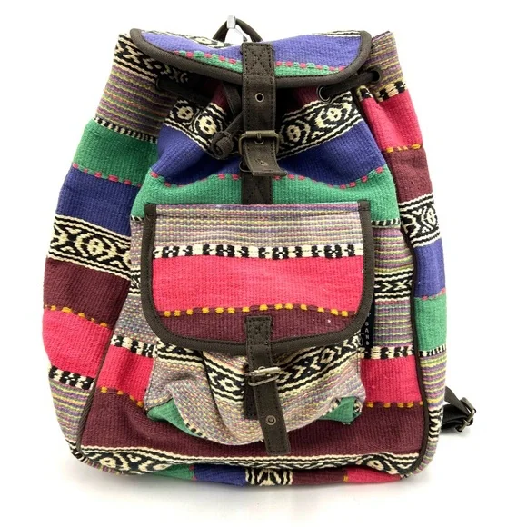 Sun N Sand Bags Sun N Sand Saddle Blanket Boho Western Backpack Rucksack Poshmark